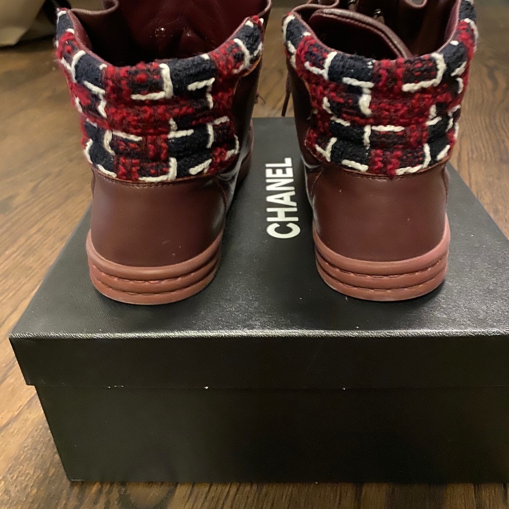 chanel high top sneakers - Picture 4 of 6